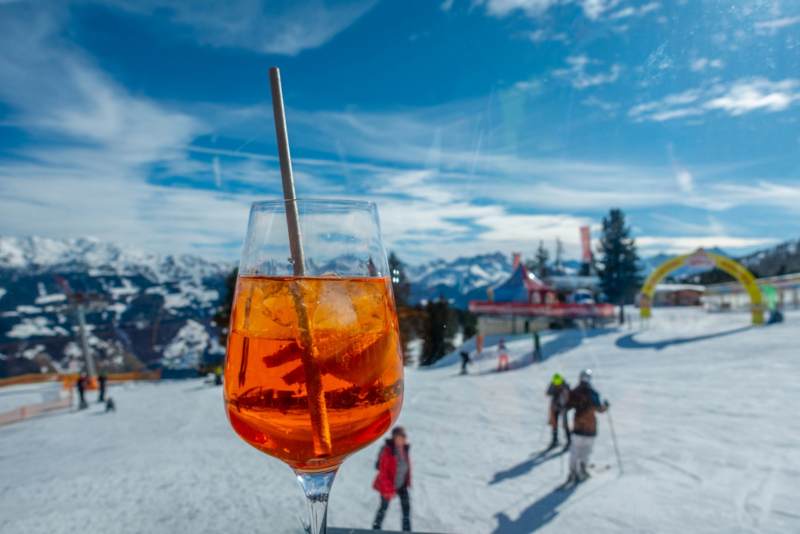 Skiing and Booze: Separated at Birth, Reunited on the Slopes